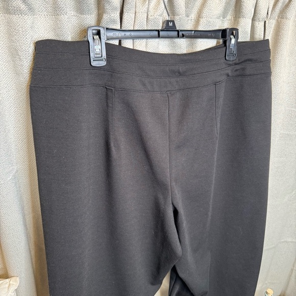 Classic Black Straight-Leg Pull on Trousers by Cato Size 18/20W - Picture 6 of 13